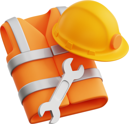 3D Safety Vest and Helmet